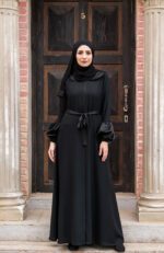 اجمل عبايات خليجية سوداء للبنات في مصر