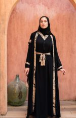 عبايات خليجي بناتي سوداء