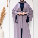 عبايات خليجية اماراتية ملونة