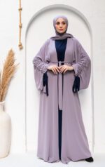 عبايات خليجية اماراتية ملونة