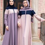 عبايات خليجية اماراتية ملونة
