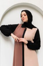 اشكال عبايات خروج سوداء بناتي في مصر