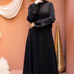 اجمل عبايات سوداء فخمة للبنات