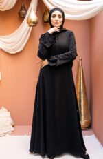 اجمل عبايات سوداء فخمة للبنات