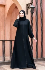 عبايات خليجية سوداء راقية للبنات