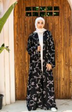 اجمل تصاميم عبايات خليجي