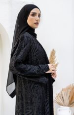 عبايه شتوى قطعتين