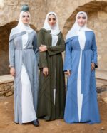 عبايات خروج ملونة مصرية