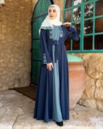 اجمل عبايات خليجي بناتي ألوان