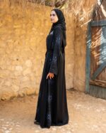 اجمل عبايات خليجي بناتي ألوان