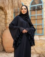 عبايات خليجية سوداء راقية