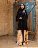 عبايات سوداء فخمة للمناسبات للبنات