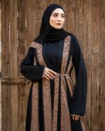 عبايات خليجية راقية سوداء للمحجبات