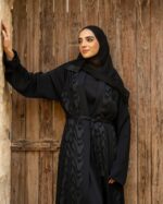 عبايات خليجيه راقية سوداء للمحجبات