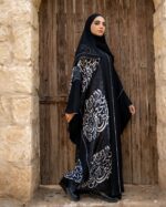 اجمل عبايات خليجية مطرزة في مصر