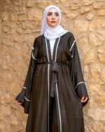 عبايات خروج ملونة مصرية