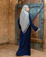 الألوان الرائجة في عبايات الخروج الملونة للمحجبات