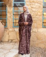 عبايات خروج ملونة للمحجبات