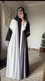 افضل انواع عبايات خليجية اماراتية ملونة