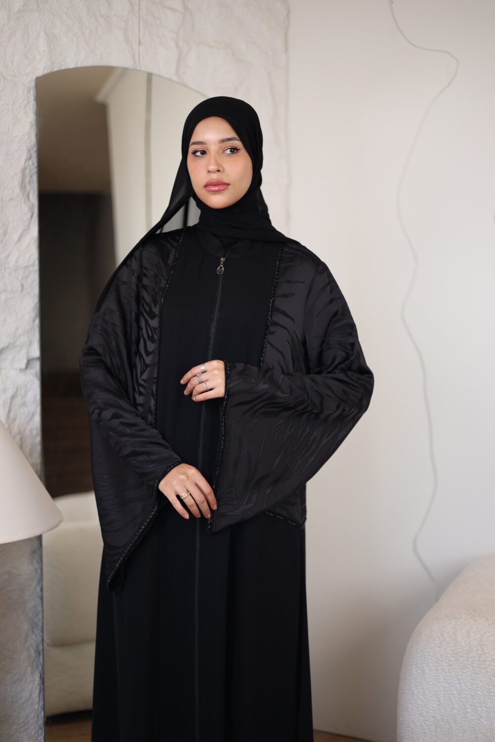 عبايات سوداء فخمة للخروج رمضان