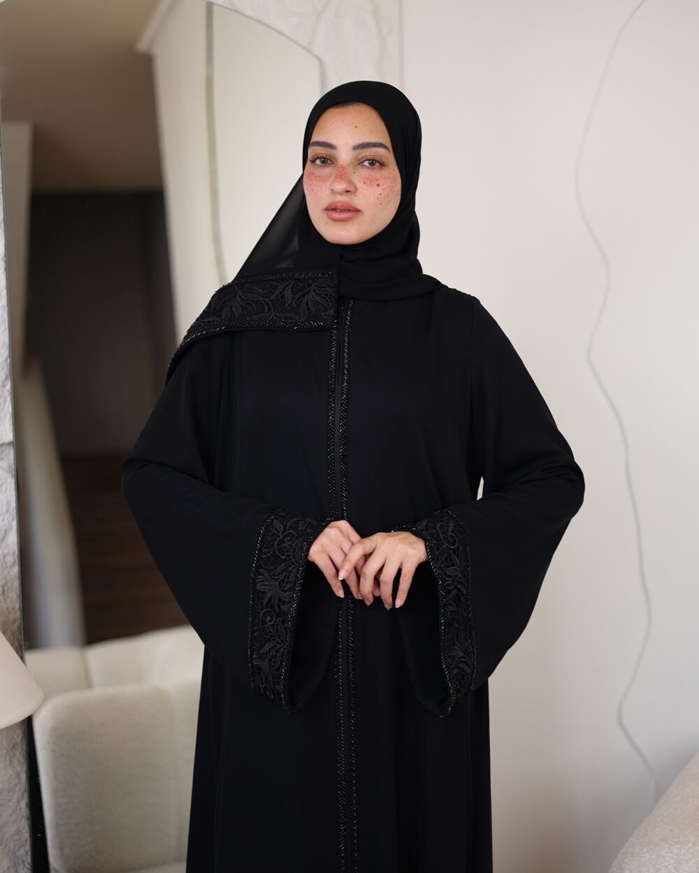 عبايات سوداء فخمة للخروج رمضان