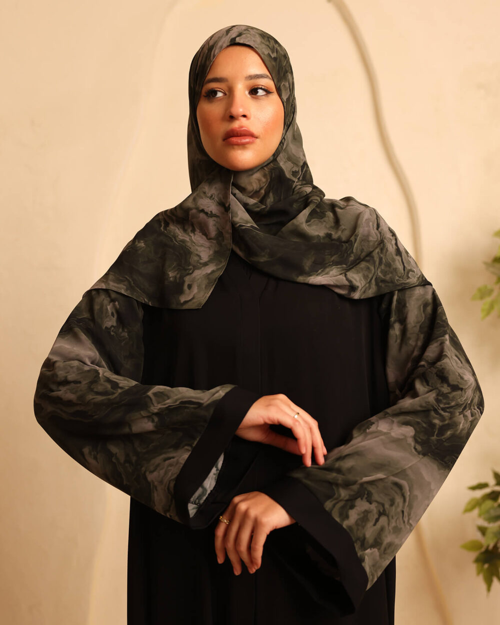 عبايات مطبوعة للخروج رمضان