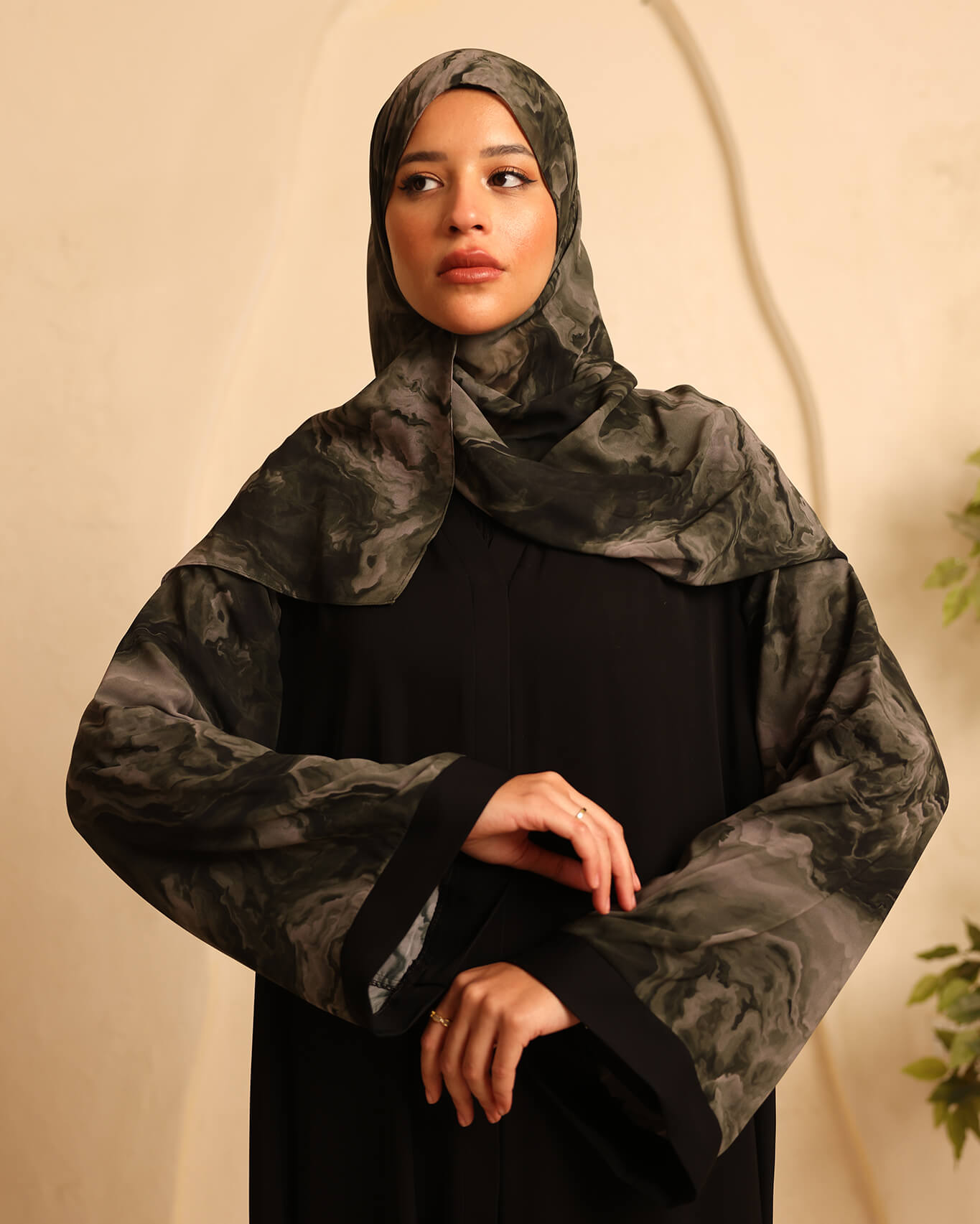 عبايات مطبوعة للخروج رمضان