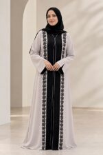 عبايه برنت ارابيسك